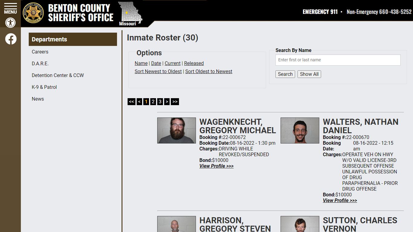 Inmate Roster - Current Inmates Booking Date Descending - Benton County ...